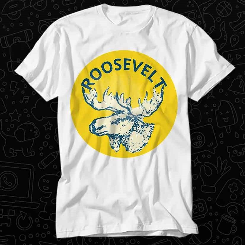 

Teddy Roosevelt Bull Moose Party Limited Edition T Shirt 387 XL