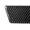2Pcs For BMW Old 3 Series E46 1998-2005 Carbon Fiber Car Central Cover Decorative Trim Cover Car Accessories