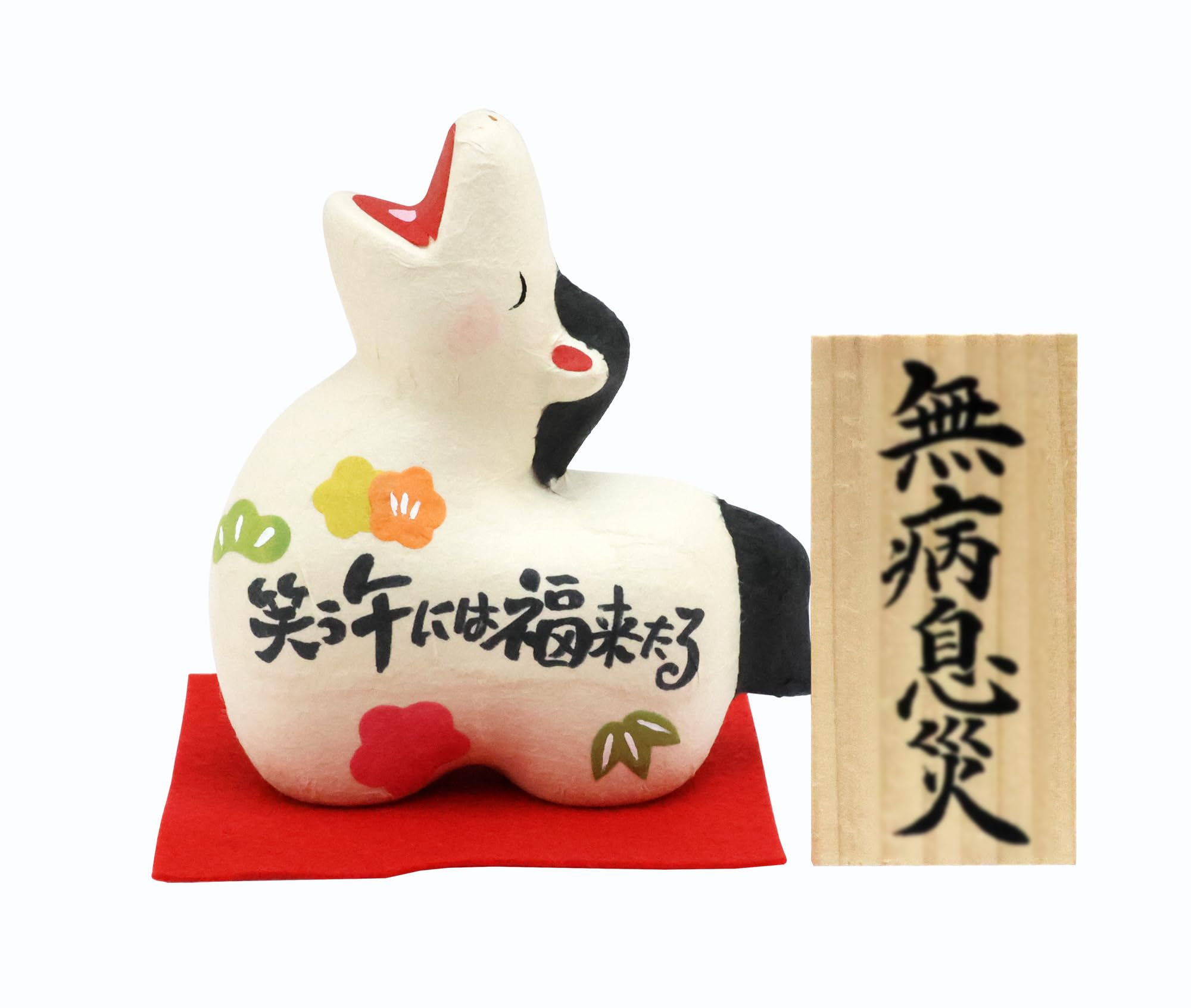 

Osaka Choseido Zodiac Horse New Includes a Free Original Wooden Tag Torn Washi Horse Brings Good Ornament, Ornament, Year s Ornament, (Sent белый