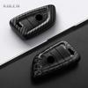 ABS Carbon Fiber Style Car Key Case Cover for BMW X1 X3 X5 X6 X7 1 3 5 6 7 Series G20 G30 G11 F15 F16 G01 G02 F48 Accessories
