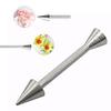 Roses Flower Holder Decoration Pastry Sticks Baking Cone Piping Cake Cream Tools