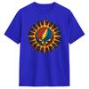 Gratefuls Deads Skull Colorful T Shirt Male  Streetwear T Shirts Summer O Neck Harajuku Tees Loose Oversized Clothing