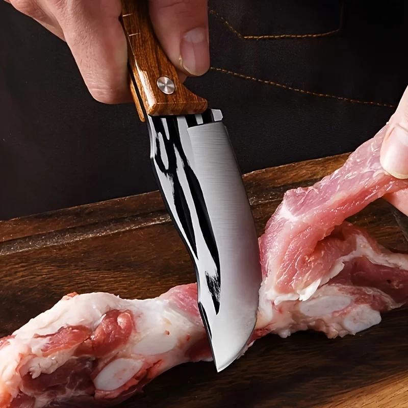 Professional Kitchen Knives Stainless Steel Boning Knife Pocket Slicing Meat Cleaver Butcher Fruit Knife Kitchen Cooking Tools