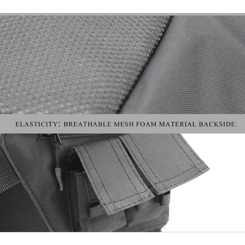 New Nylon Waterproof 3-Layer Fishing Bag Multifunctional Messenger Waist Bag Waterproof Fishing Lure Reel Line Tackle Storage Bag