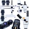 Rosfix Zestaw Mikroskopowy Moon Pro MSMP-T-SDMS1-6745 – Trinokularowy Mikroskop Z Kamerą 1080P | Oświetlacz LED | Wyświetlacz 8 Cali