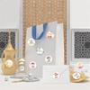 Set of 90Pcs Eid Mubarak Sticker 40mm Decorative Wrapping Sticker for Journal Planner Packaging Party Decoration