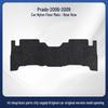 Black Dirt-Resistant Nylon Car Floor Mats for Toyota 06-09 Prado - Velvet Finish