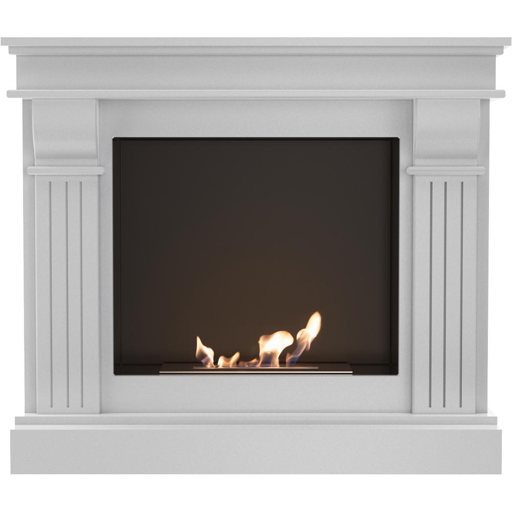 Portal Bioethanol Fireplace AUGUST TÜV White