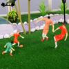 10pcs Colorful Football Player Model Mini Football Sports People New Playground Minion