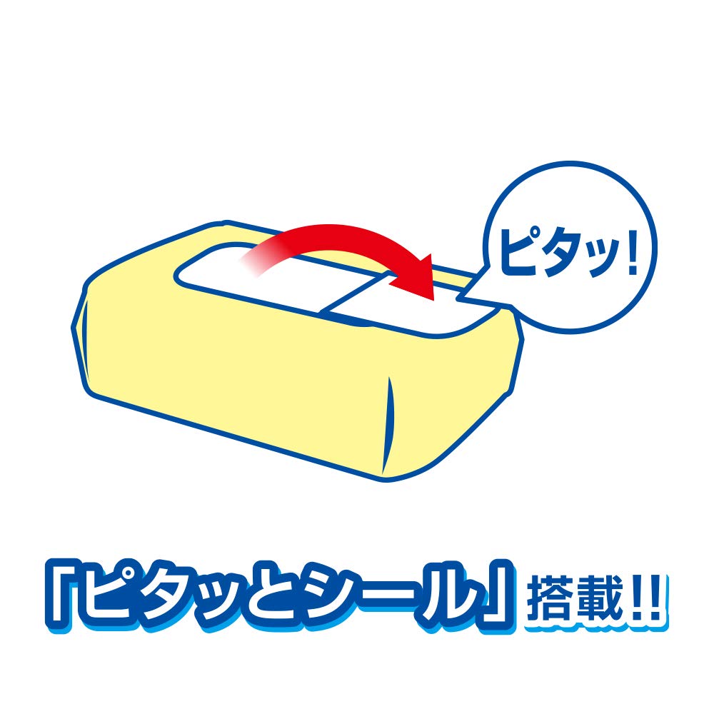 Moony Náhradní ubrousky na ruce 1440 kusů kusů x 3 balení x [Vlhčené ubrousky] (60 8) [produkt pouzdra]