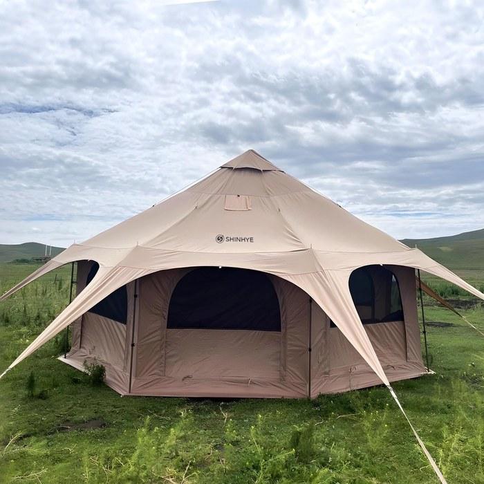 ShinHye Bell Tent 5m TC Polycotton - 6-10 Person - Khaki