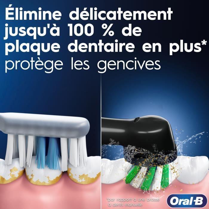 Brosse à dents électrique - ORAL-B Pro 1 - Sensitive Clean - Bleu
