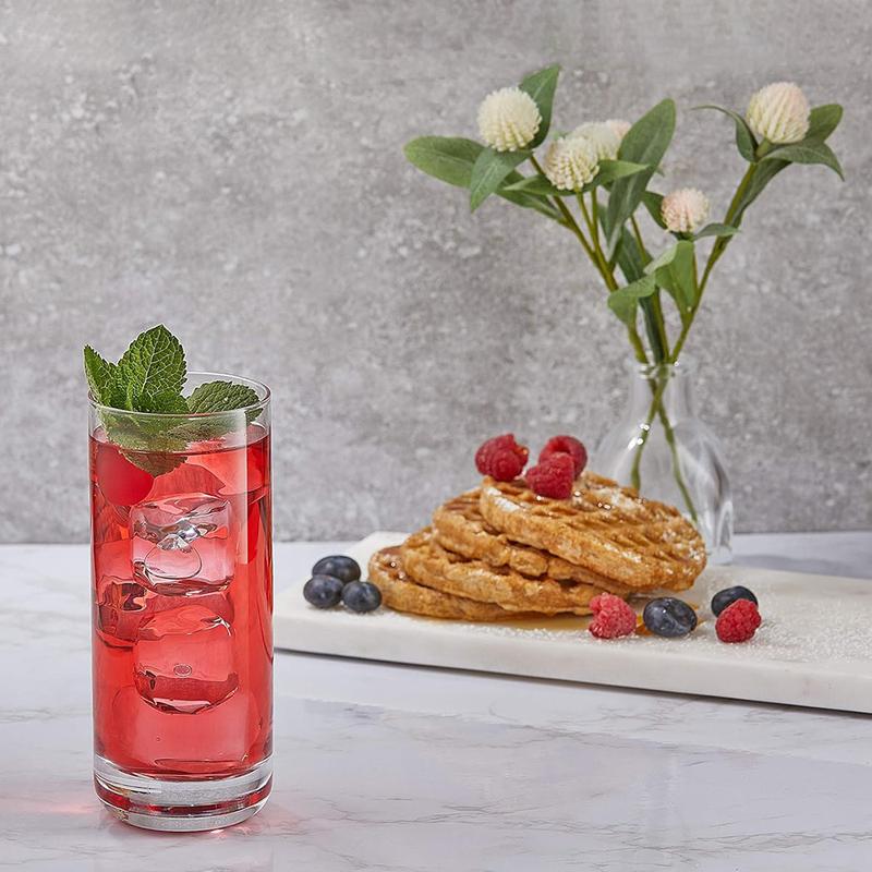 Lead-Free Crystal Drinking Glasses Mixed Drink Cocktail Glass Set, Water Glasses, Mojito Glass Cups,Bar Glassware, Mixed Drink