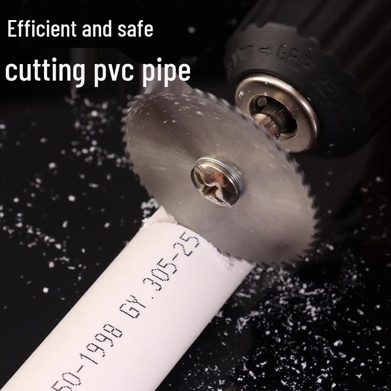 Mini High-Speed Steel Saw Blade for Wood, Plastic, and PVC - Fits Electric Grinders and Hand Drills