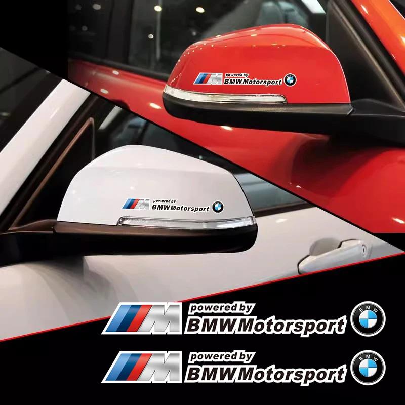 BAGC4 Car Sticker Hot Hot For BMW Car Logo Stickers Modified Auto Decorations Sports Stickers For BMW I3 I4 E46 E90 E60 F30 F10 X1 X2