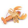 [Nekogamiyama] Lobster Sea Fish Figurine Model Miniature Ornament Decor Collector's Model