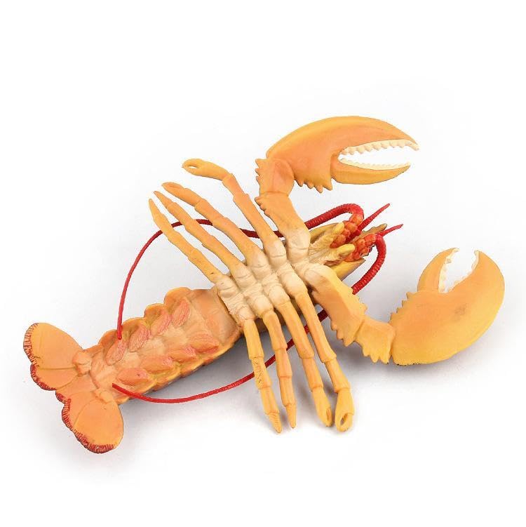 [Nekogamiyama] Lobster Sea Fish Figurine Model Miniature Ornament Decor Collector's Model