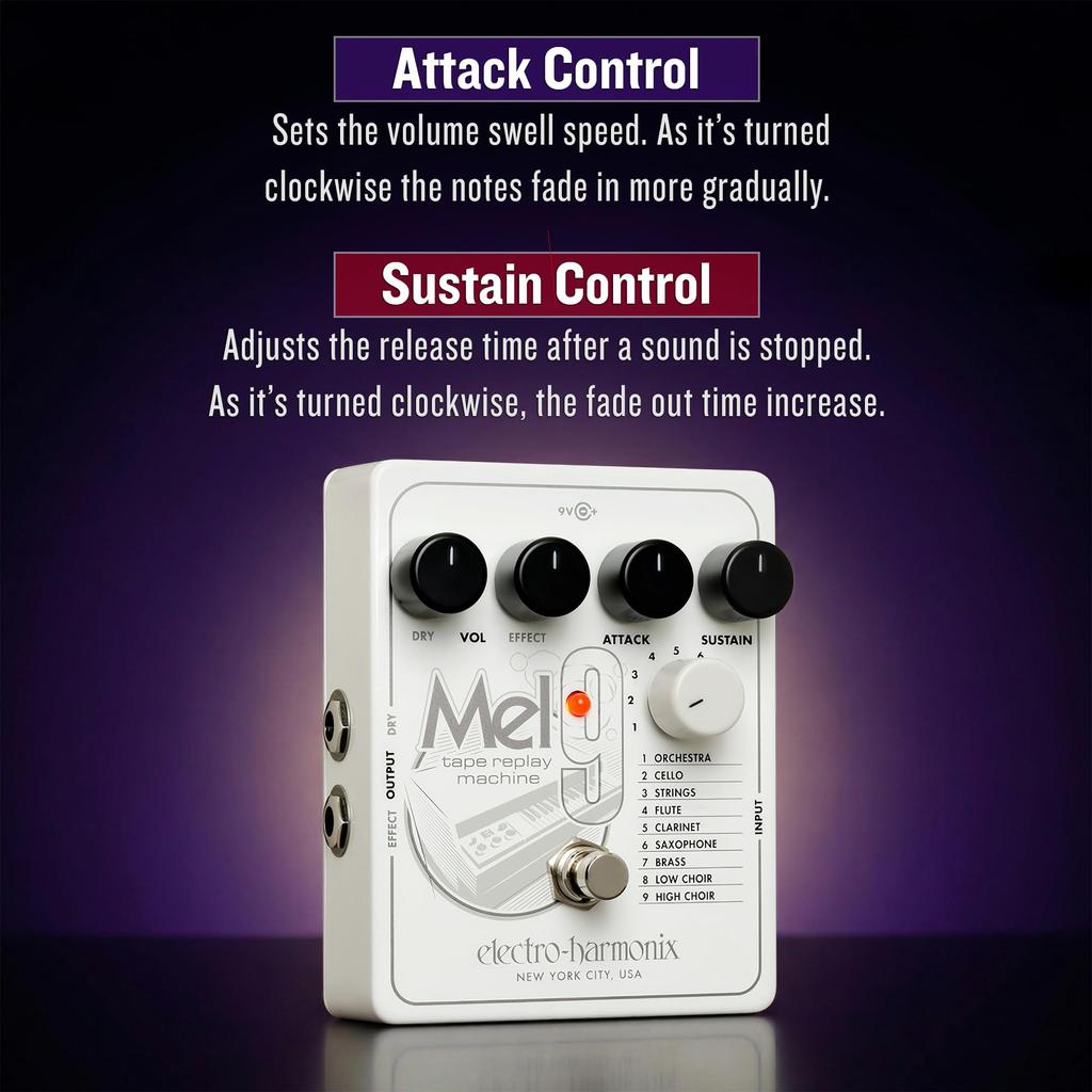 MEL9 Tape Replay Machine electro-harmonix (effects pedal)