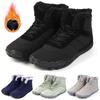 Winter Snow Boots For Men Women Waterproof Trekking Climbing Sneakers Non-Slip Warm Barefoot Shoes Outdoor Hiking Ankle Boots