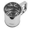 Stainless Steel Manual Flour Sifter Sieve Flour Strainer Kitchen Cooking Baking Tool