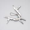 Outdoor Keychain Pliers Multifunction Folding Plier Mini Steel Folding Keychain Screwdriver Portable Camping Tools
