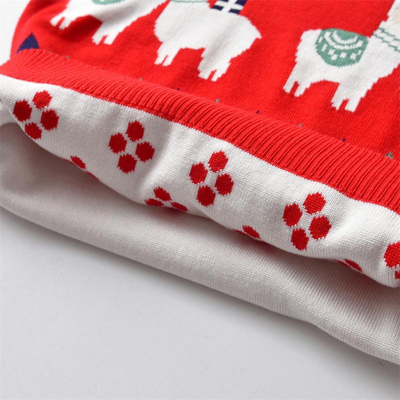 New Arrival Christmas Sweater for Girls Children's Autumn/Winter Round-Neck Knitwear Boys' Pullover