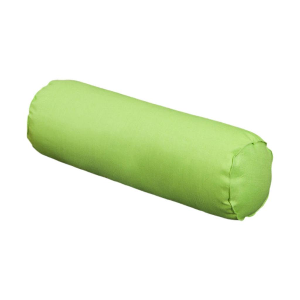Round Pillow Bolster Cushion Throw Pillow Roll Neck Pillow for Home Fitness Yoga