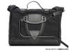 LONGRIDE Heritage Saddle Bag Roll Top Black HQR133WBLA CLICK-ON (9.5L)