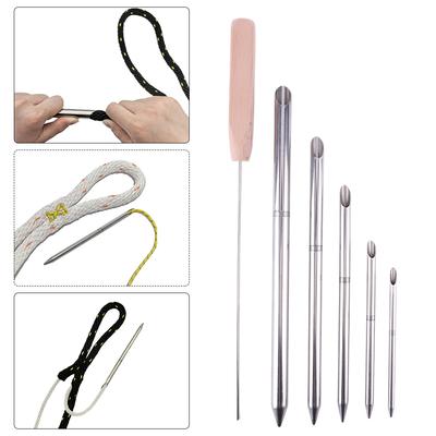 Line Braiding Set Tool 0.24in 0.31in 0.39in 0.47in 0.59in & 1pcs Pusher Rapid Recovery and Splice Double Braid Rope