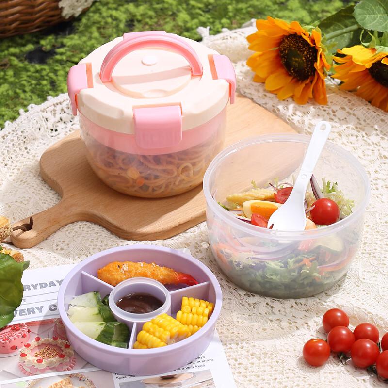 Double-Layer Microwavable Bento Box