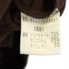 FOXEY RABBITS Made In Japan Short Sleeve Velor-like One Piece 40 Brown Women Used