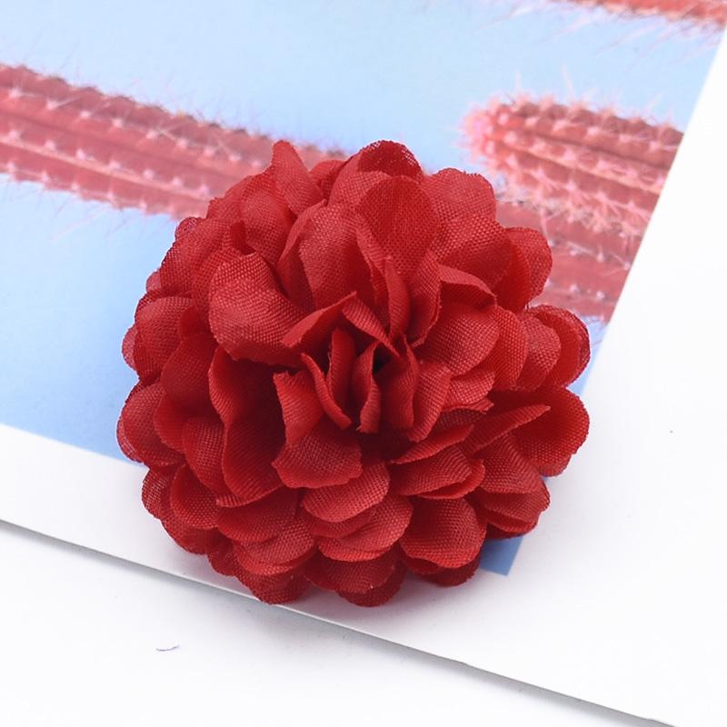 30Pcs Artificial Flower Pingpong Chrysanthemum for Wedding Wall Christmas Home Decoration Diy Gift Wreath Hot Sales High Quality