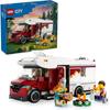 LEGO City Kempingas Šventinis Žaislas Statybos Rinkinys 6-9 Metų Vaikams Transporto Priemonės Detalė 60454