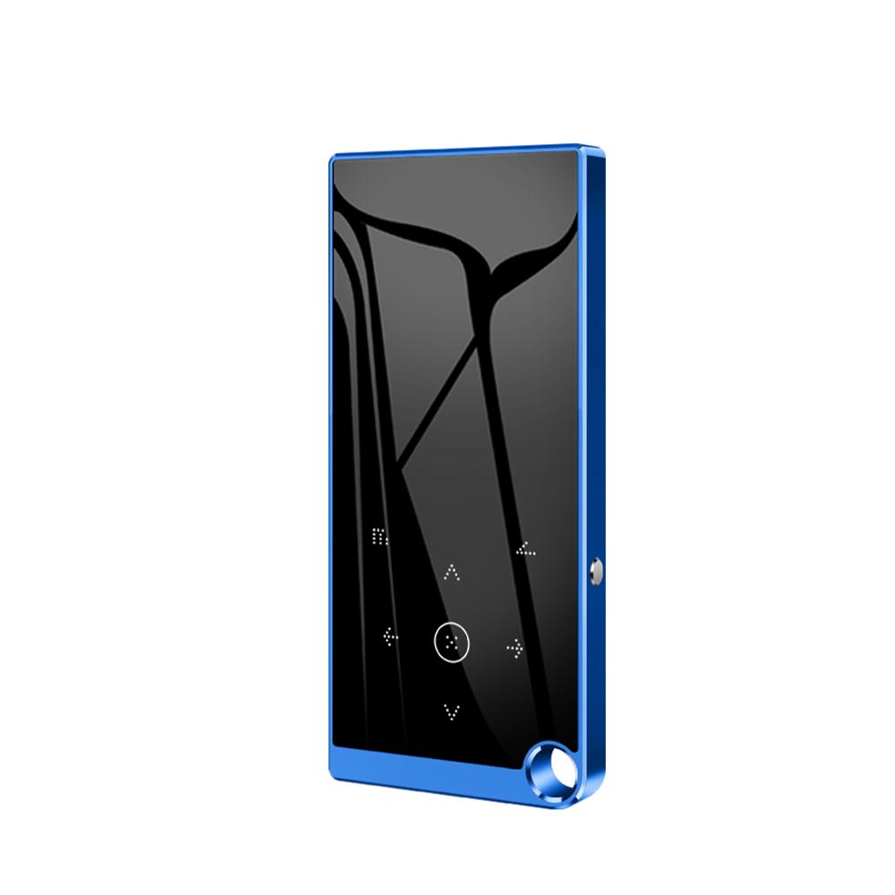 Bluetooth 5.0 Lossless MP3 Music Player HiFi Portable Audio Walkman com FM/eBook/gravador/MP4 Video Player Tela de 2,4 polegadas
