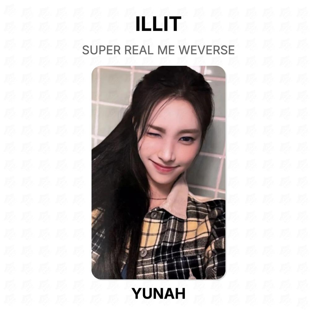 ILLIT SUPER REAL ME WEVERSE Official Photocard