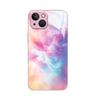 Creative advanced sense niche dream smudge gradual change glass phone case iPhone17 women's protective case Apple 11