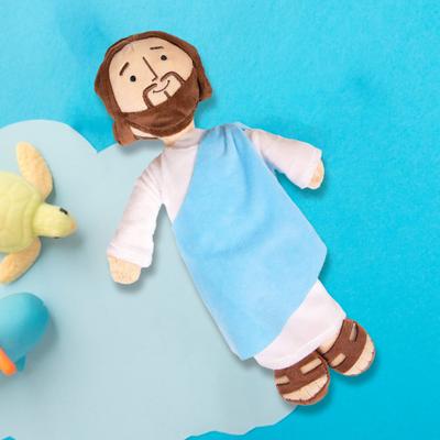 Plyšová bábika Yousheng Jesus 12,5" Náboženská hračka Krista Spasiteľa Usmievavá plyšová bábika pre chlapcov a dievčatá Darčeková vzdelávacia hračka