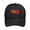 California Spiny Lobster Design Mesh Baseball Caps Snapback Fashion Baseball Hats Breathable Casual Casquette Outdoor Unisex