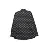 MLB New York Yankees SS24 Logo Vintage Floral Print Fashion Single-Breasted Loose Long Sleeve Shirt Unisex shirts Black 3AWSM0541-50BKS