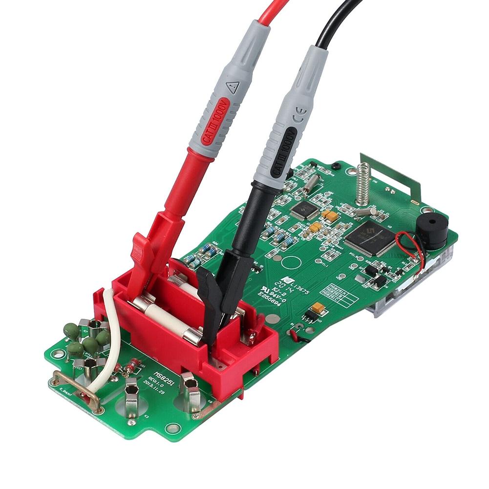 Premium Multimeter Test Leads with Clips and 2mm Probes 12 in 1 Kit