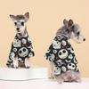 Cross-border Halloween Print Pet T-shirt for Small/Medium Dogs & Cats - Spring/Autumn Two-legged Casual Wear