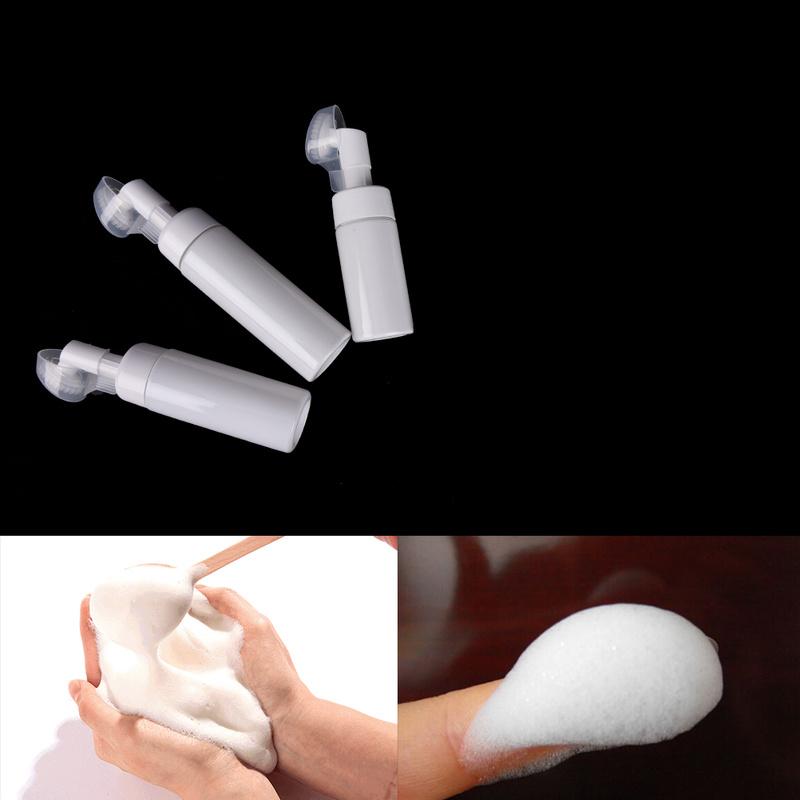 1 pièce Flacon Pompe Mousse Savon Mousses Distributeur de Liquide Flacons Mousse avec Tête Tube Brosse de Massage Mousse