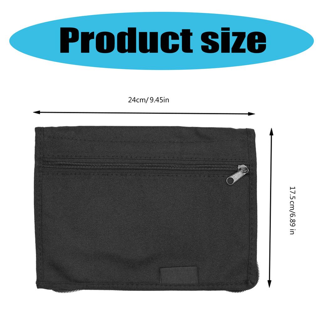 Verbessert die Auto-Handbuchtasche mit mehreren Taschenfächern Auto-Handschuhfach-Organizer zur Aufbewahrung von Zulassungsbescheinigung & Dokumenten