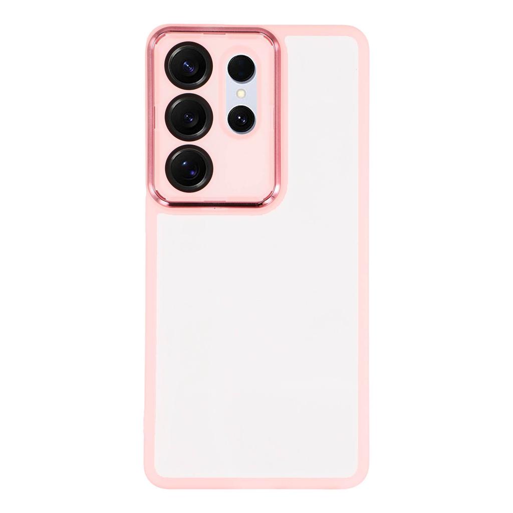 For Samsung Galaxy S26 Ultra Case Electroplated Camera Frame TPU Phone Cover
