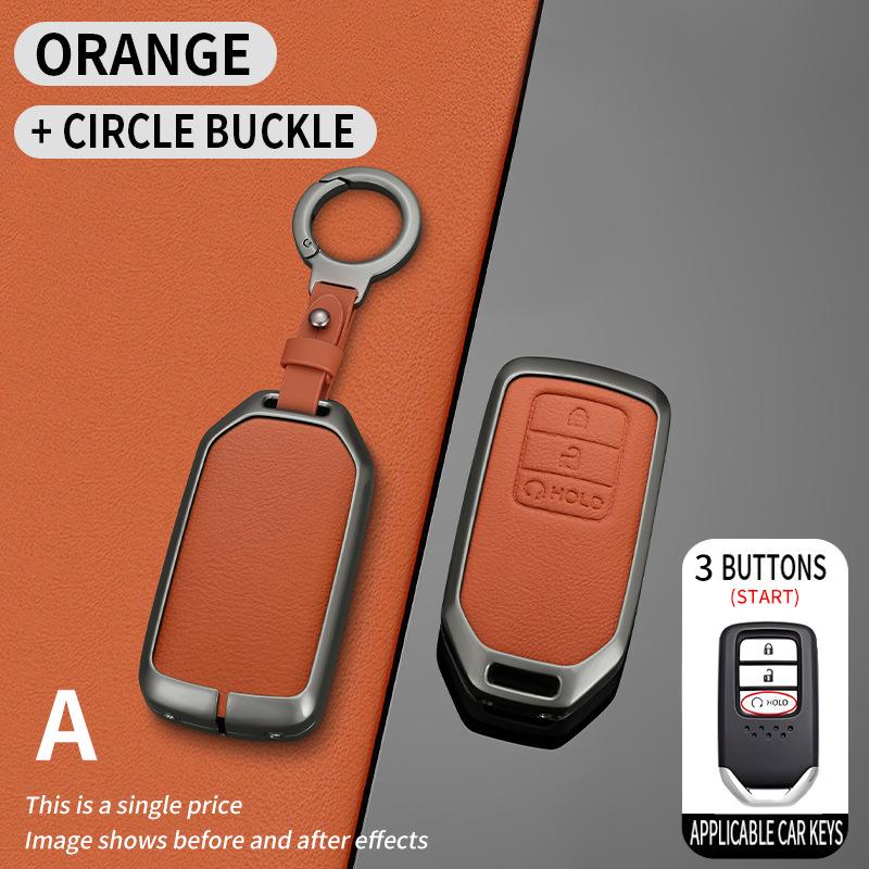 Etui na kluczyk Honda do Civic dziesiątej generacji, Accord, Crown, XR-V, CR-V, Vezel, Haoying, Lingpai - Ochronna obudowa i stylowa klamra.