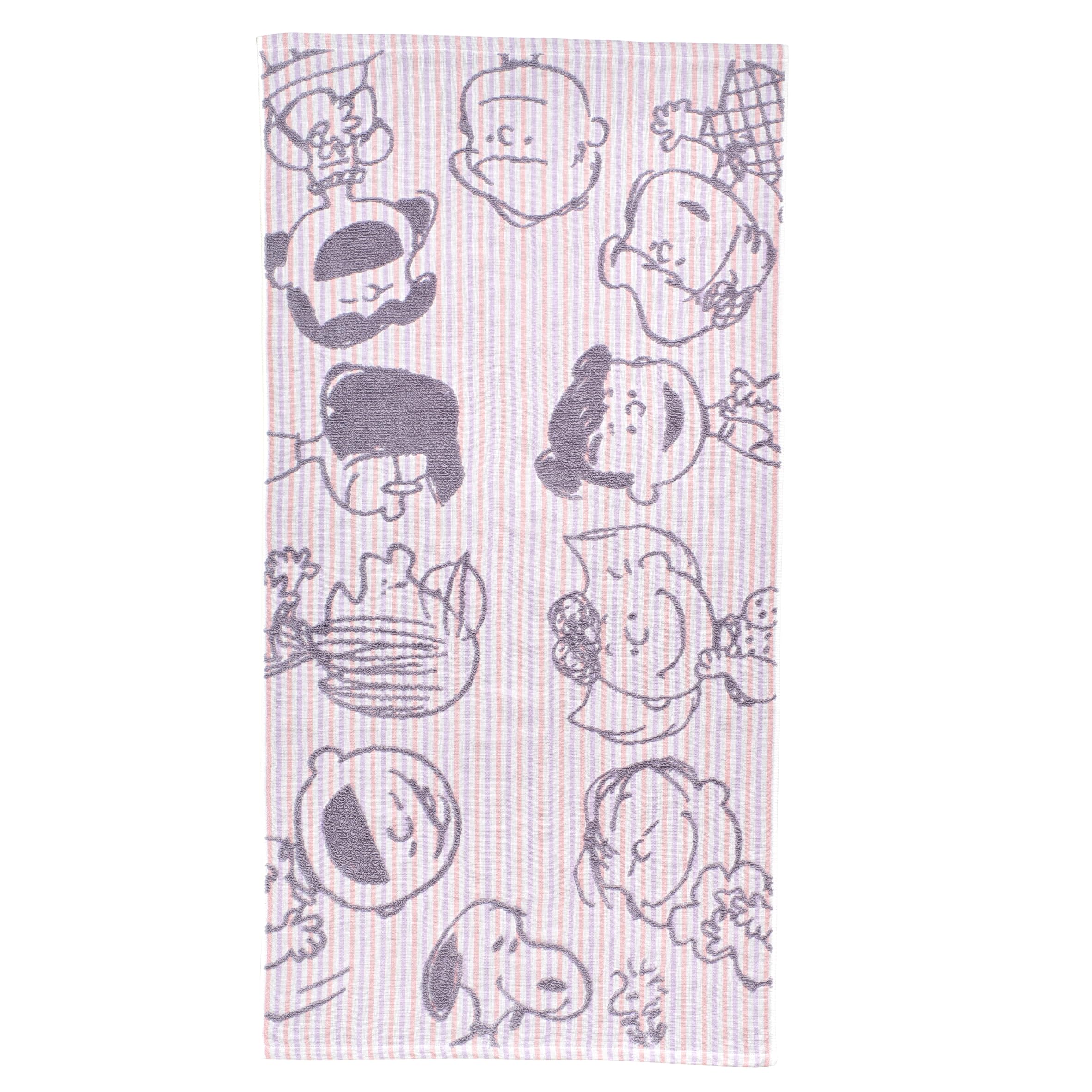 

Nishikawa Snoopy Bath Towel 60x120cm Washable Cotton Unspun Gauze Soft and Fluffy Imabari Brand Friends Pink XT16302600 PN6602TW Smile 100% розовый