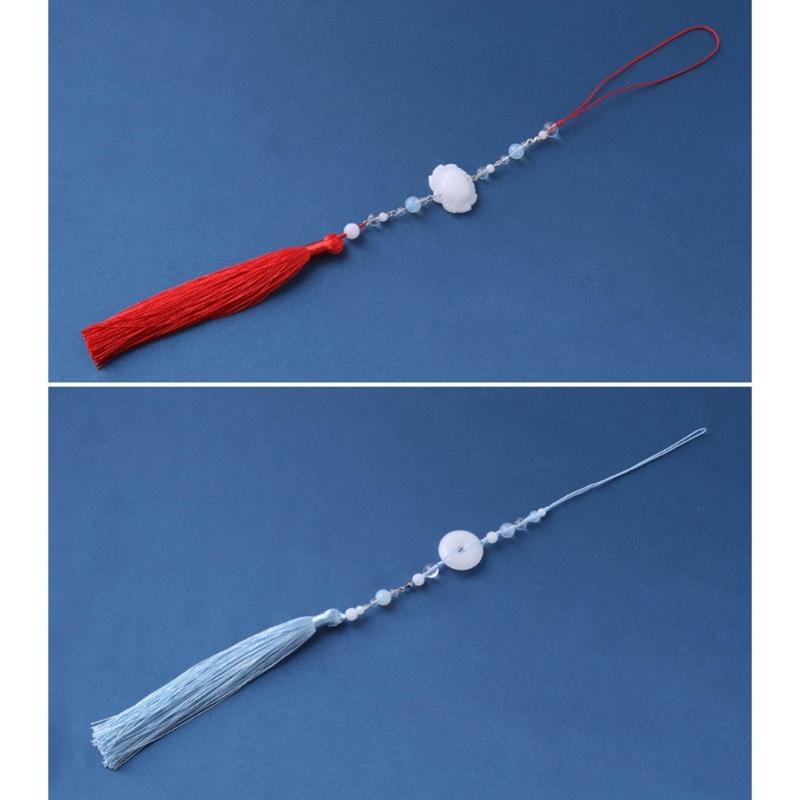 Hanfu Tassels Pendant Versatile Waist Pendants Imitation Jade Charm Adornment