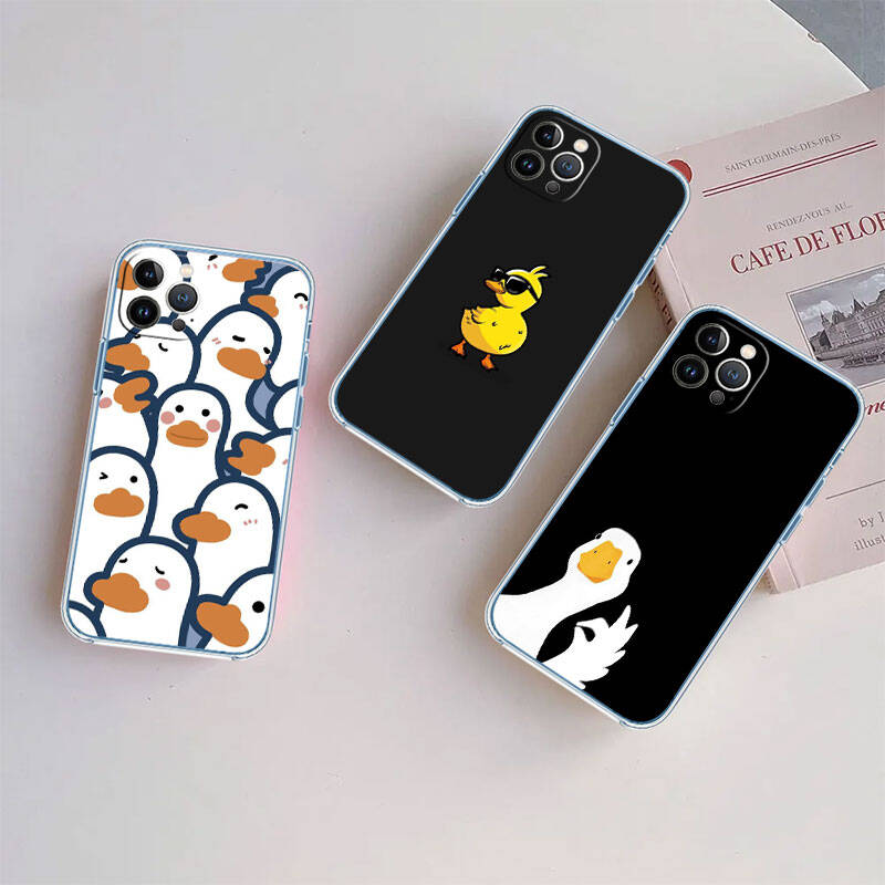 MH52 DUCK Cartoon Phone Case for Motorola G34 G32 G31 G14 G15 G84 G62 E32 G24 G72 G71 G73 G85 G200 G60 G52 G51 G50 G42 G41 G32 G30