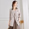TERRE BLEUE Women's Loose-Fit Casual Blazer