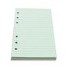 50 Blatt A6 Füllpapier Loseblatt-Notizbuch 6 Löcher Büro Schulbedarf